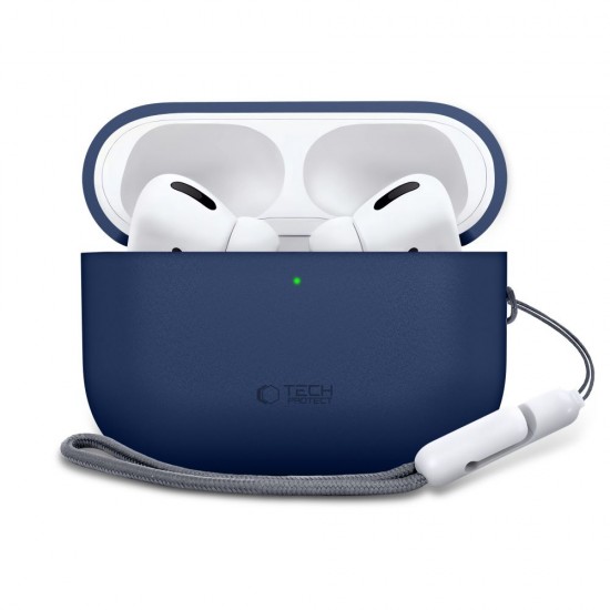 Tech-Protect Silicone Case for AirPods Pro 3 - Navy Blue