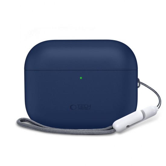 Tech-Protect Silicone Case for AirPods Pro 3 - Navy Blue