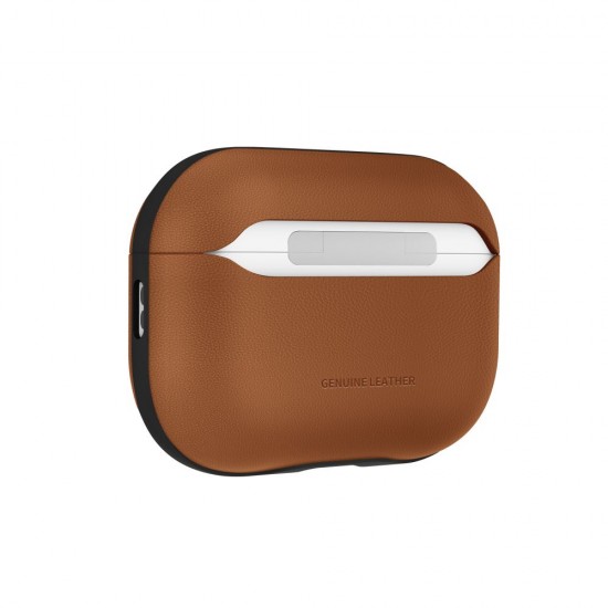 Tech-Protect NaturalFit Case for AirPods Pro 3 - Brown