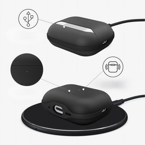Tech-Protect NaturalFit Case for AirPods Pro 3 - Black