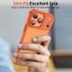 Tech-Protect MagMat case for iPhone 17 Pro - orange and matte