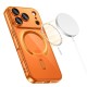Tech-Protect MagFlex MagSafe Case for iPhone 17 Pro - Transparent Orange