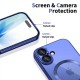 Tech-Protect MagFlex MagSafe Case for iPhone 17 - Clear Navy Blue