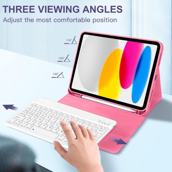 Tech-Protect SC Pen Case for iPad 10.9” 10 / 2022 / 11” 11 / 2025 - Pink