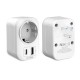 Tech-Protect TA100 US Adapter - White