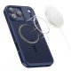 Tech-Protect MagMat MagSafe Case for iPhone 17 Pro - Navy Blue