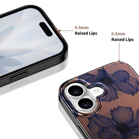 Tech-Protect Lamano MagSafe case for iPhone 17 - brown-purple