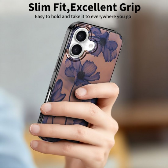 Tech-Protect Lamano MagSafe case for iPhone 17 - brown-purple