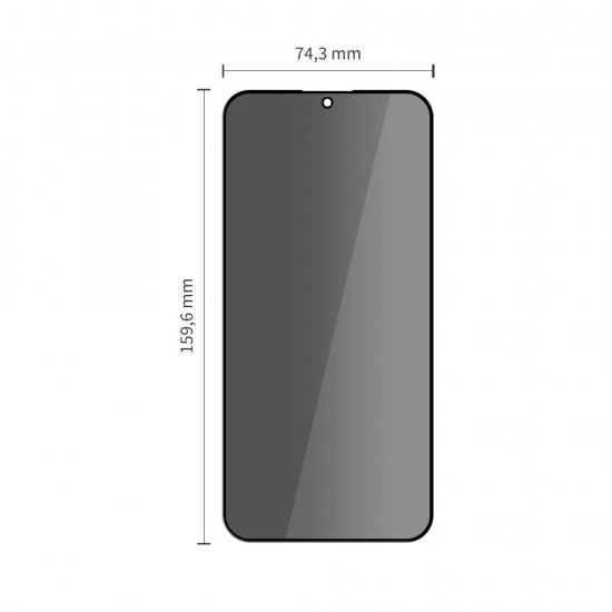 Tech-Protect Glass Spy+ Privacy Glass 2-pack for Xiaomi 15T / 15T Pro