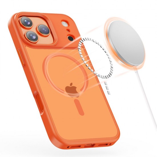 Tech-Protect MagMat MagSafe Case for iPhone 17 Pro - Orange