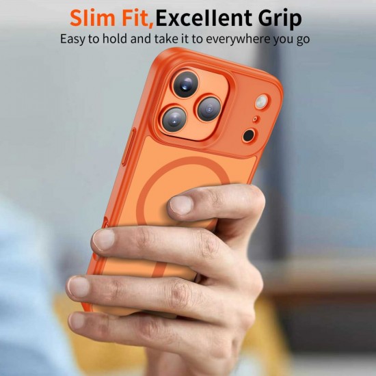 Tech-Protect MagMat MagSafe Case for iPhone 17 Pro - Orange