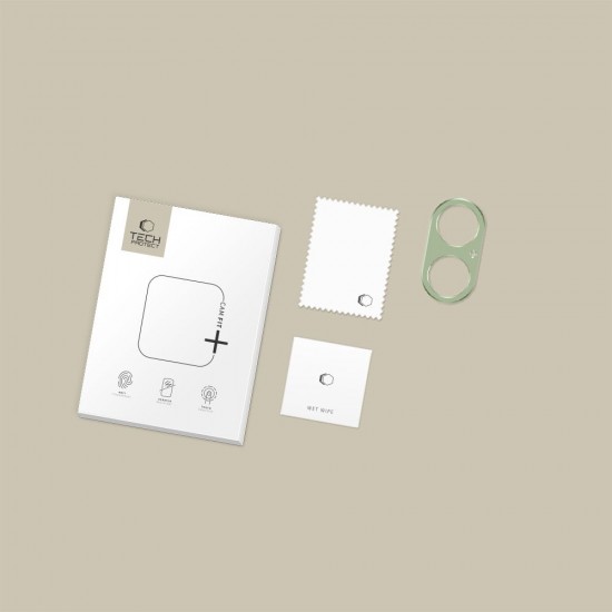 Tech-Protect Camalloy Fit+ Camera Glass for iPhone 17 - Green