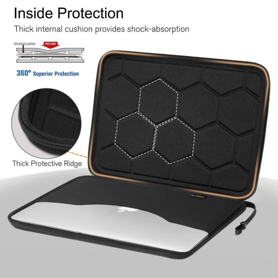 Tech-Protect Hardpouch Laptop Case 13-14 - Black