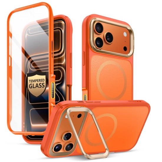 Supcase IBLSN Ares Flip MagSafe Case for iPhone 17 Pro Max - Orange