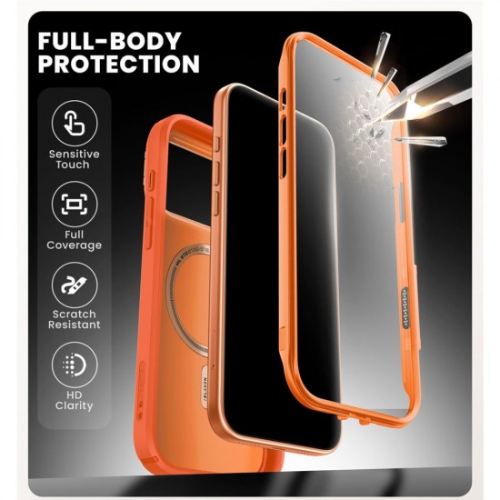 Supcase IBLSN Ares Flip MagSafe Case for iPhone 17 Pro Max - Orange