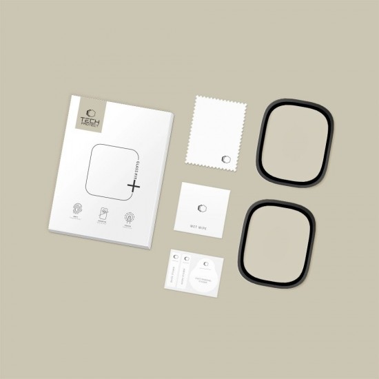 Tech-Protect 2-pack tempered glass for Apple Watch Ultra 49mm - black