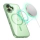 Tech-Protect MagMat MagSafe Case for iPhone 17 - Transparent Green
