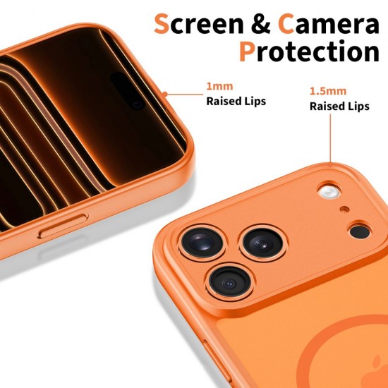 Tech-Protect BasicMag MagSafe Case for iPhone 17 Pro Max - Orange
