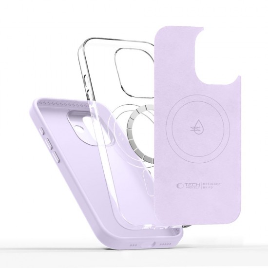 Tech-Protect Uniq MagSafe case for iPhone 17 - purple