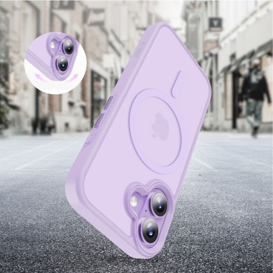 Tech-Protect MagMat MagSafe Case for iPhone 17 - Purple