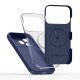 Tech-Protect Silicone MagSafe Case for iPhone 17 Pro Max - Navy Blue