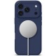 Tech-Protect Silicone MagSafe Case for iPhone 17 Pro Max - Navy Blue