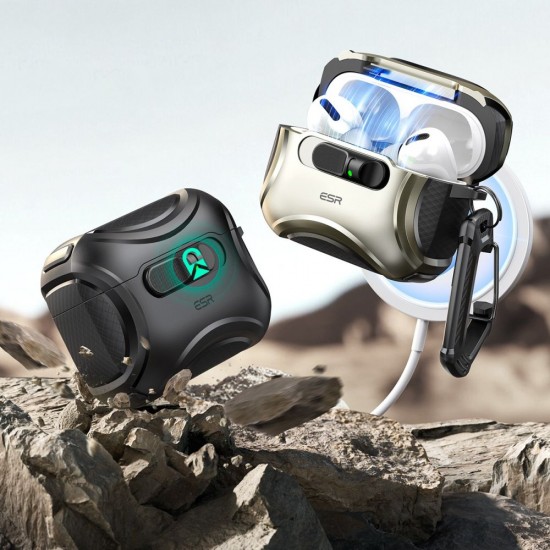 ESR Cyber ​​FlickLock MagSafe Case for AirPods Pro 3 - Black