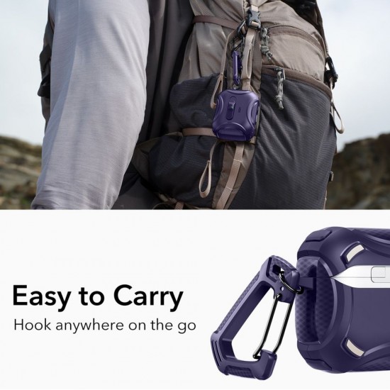 ESR Cyber ​​FlickLock MagSafe Case for AirPods Pro 3 - Purple