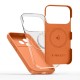 Tech-Protect Silicone MagSafe Case for iPhone 17 Pro - Orange