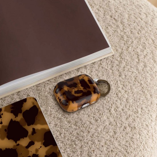 Tech-Protect Lamano case for AirPods Pro 3 - black and brown