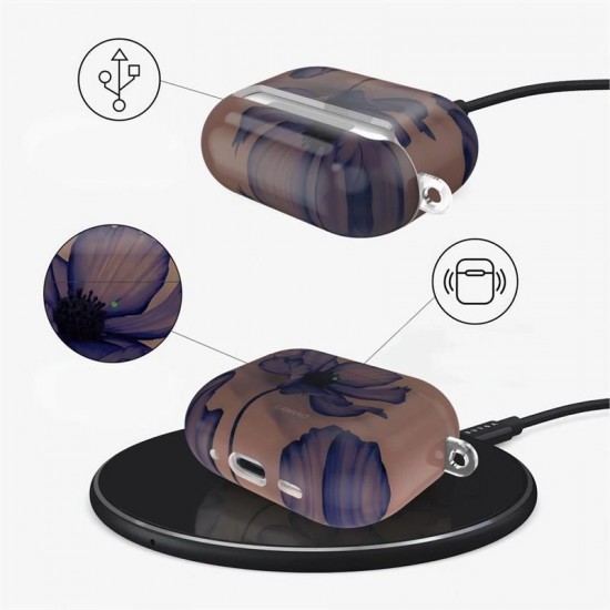 Tech-Protect Lamano case for AirPods 3 Pro - brown and purple