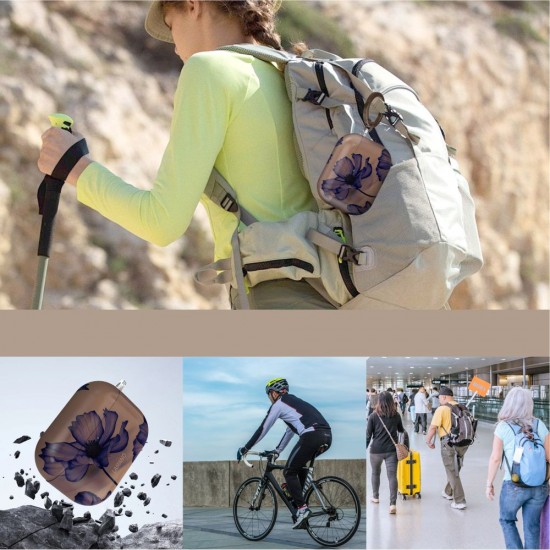 Tech-Protect Lamano case for AirPods 3 Pro - brown and purple