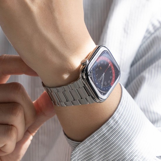 Ringke Metal One Air Bracelet for Apple Watch 8 / 9 / 10 / 11 / SE / Ultra (44 / 45 / 46 / 49 mm) - Silver