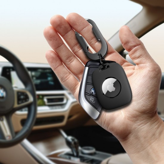 Tech-Protect Velar case for Apple AirTag 1 / 2 - black