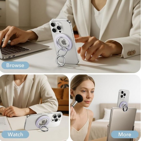 ESR Magnetic HaloLock MagSafe Phone Holder - Purple