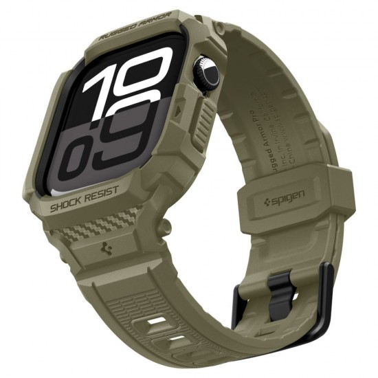 Spigen Rugged Armor Pro Strap for Apple Watch 46mm - Green