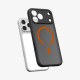 Spigen Ultra Hybrid MagSafe Case for iPhone 17 Pro - Black and Orange