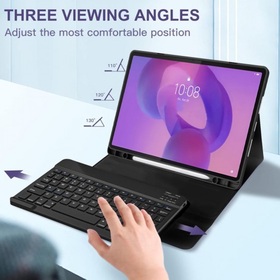 Tech-Protect SC Pen Case for Lenovo Idea Tab Plus 12.1 TB-361 - Black