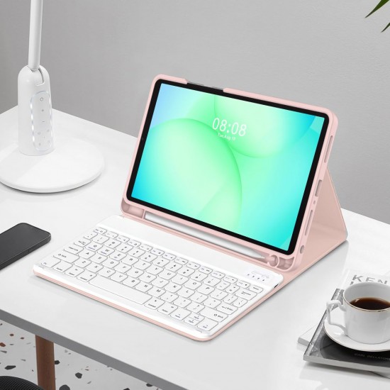 Tech-Protect SC Pen Case for Samsung Galaxy Tab A9+ / A11+ Plus 11.0 X210 / X215 / X216 / X230 / X235 / X236 - Pink