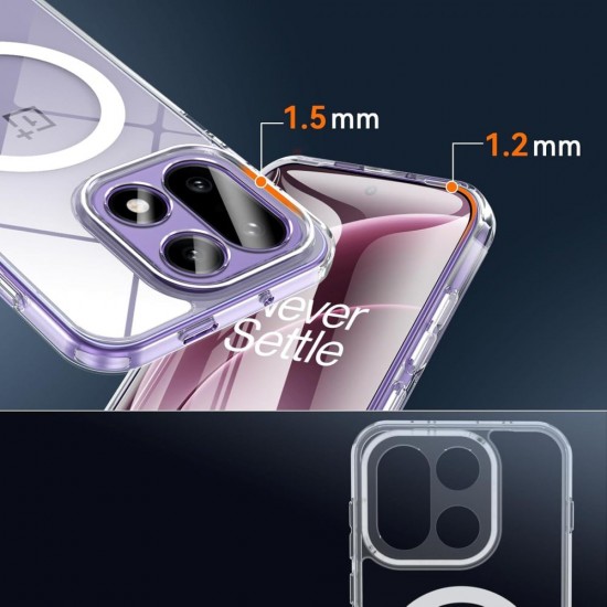 Tech-Protect Flexair Hybrid MagSafe Case for OnePlus 15 - Transparent