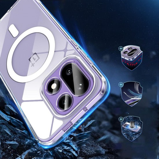 Tech-Protect Flexair Hybrid MagSafe Case for OnePlus 15 - Transparent