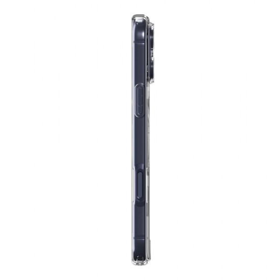 Spigen Ultra Hybrid MagSafe Case for iPhone 17 Pro Max - Clear Navy Blue