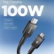 Spigen EB10020CC USB-C Cable 100W 200cm - Black