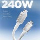 Spigen EB24012CC USB-C Cable 240W 120cm - White