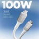 Spigen EB10020CC USB-C Cable 100W 200cm - White