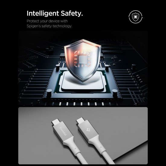 Spigen EB10010CC 100W 100 cm Cable - White