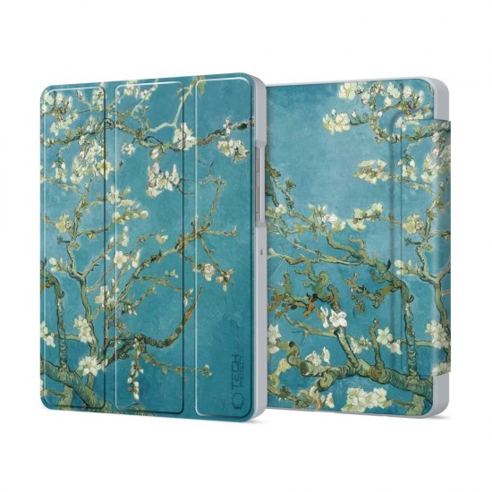 TechProtect SmartCase for Samsung Galaxy Tab A9+ / A11+ Plus 11.0 X210 / X215 / X216 / X230 / X235 / X236 - Blue and White