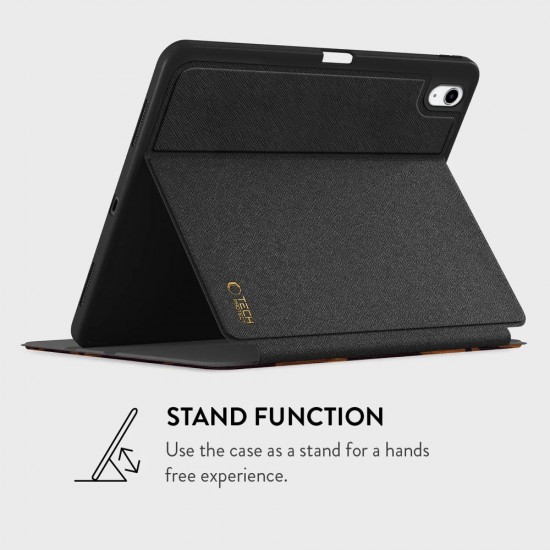 Tech-Protect Lamano case for iPad 10.9” 10 / 2022 / 11” 11 / 2025 - brown and black