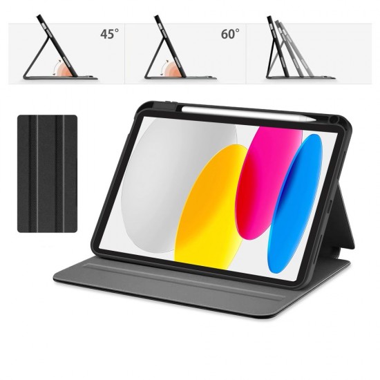 Tech-Protect Lamano case for iPad 10.9” 10 / 2022 / 11” 11 / 2025 - brown and black