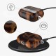 Tech-Protect Lamano case for AirPods 4 - brown and black